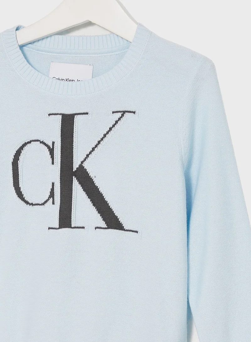 Calvin Klein Jeans Kids Monogram Sweater