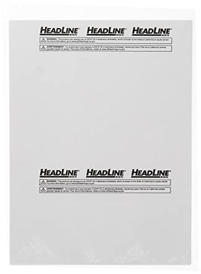 هيد لاين لوحة عنوان 31333، أرقام فينيل لاصقة، أحمر، 3 بوصات، صنع في الولايات المتحدة الأمريكية - Image 3