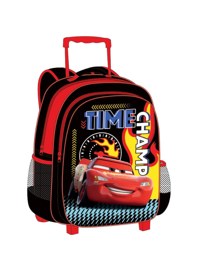 سيارات عبوة قيمة في حقيبة ترولي بوصة مع صندوق غداء، حقيبة غداء، زجاجة ماء وحافظة أقلام