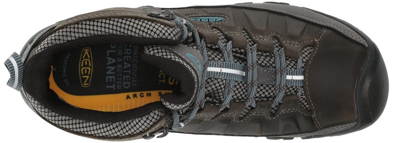 Keen أحذية المشي لمسافات طويلة النسائية من كين Targhee 3 بارتفاع متوسط ومقاومة للماء، مغناطيس/أزرق أتلانتيك، 8 - Image 3