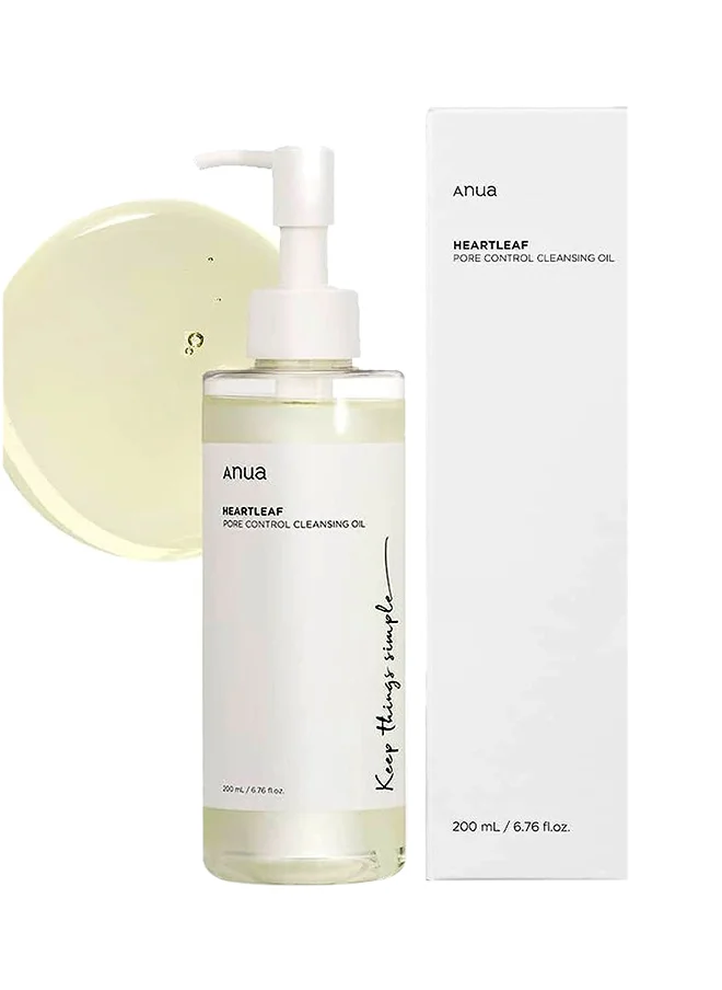 انوا Heartleaf Pore Control Cleansing Oil 200 Ml