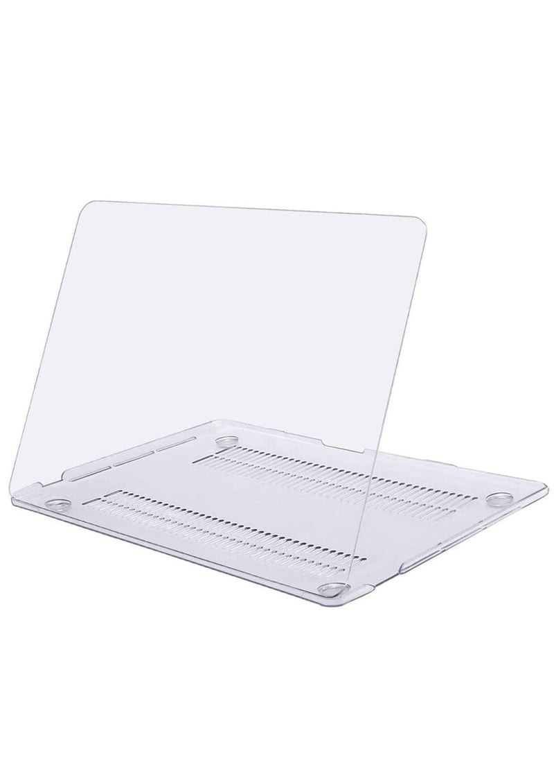 CaseBuy - MacBook Air M2 Case 2023 2022 13.6 inch A2681 Clear Plastic Hard Shell Case Protector for MacBook Air M2 13.6" with Touch ID - Image 1