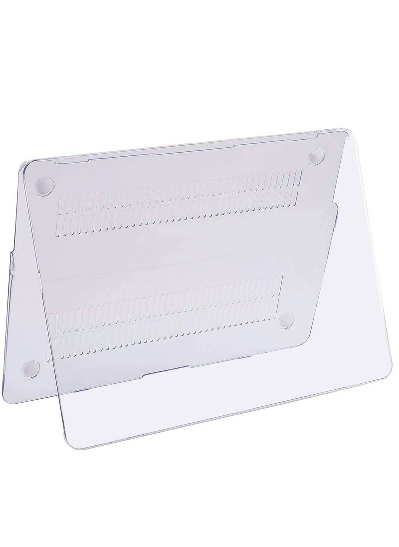 CaseBuy - MacBook Air M2 Case 2023 2022 13.6 inch A2681 Clear Plastic Hard Shell Case Protector for MacBook Air M2 13.6" with Touch ID - Image 1