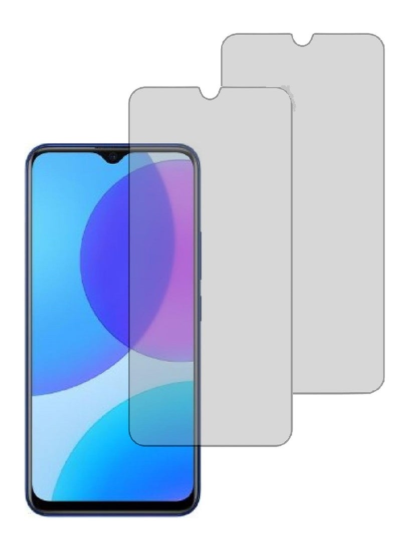 Super 2 Pieces Tempered Glass Screen Protector Clear Designed For vivo U3 Full Screen Coverage And Bubble Free - Image 1
