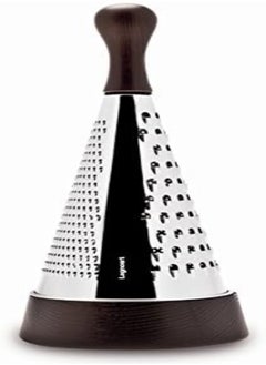 Legnoart Gc-20 Conico Conical Cheese Grater Big, Stainless Steel, Brown