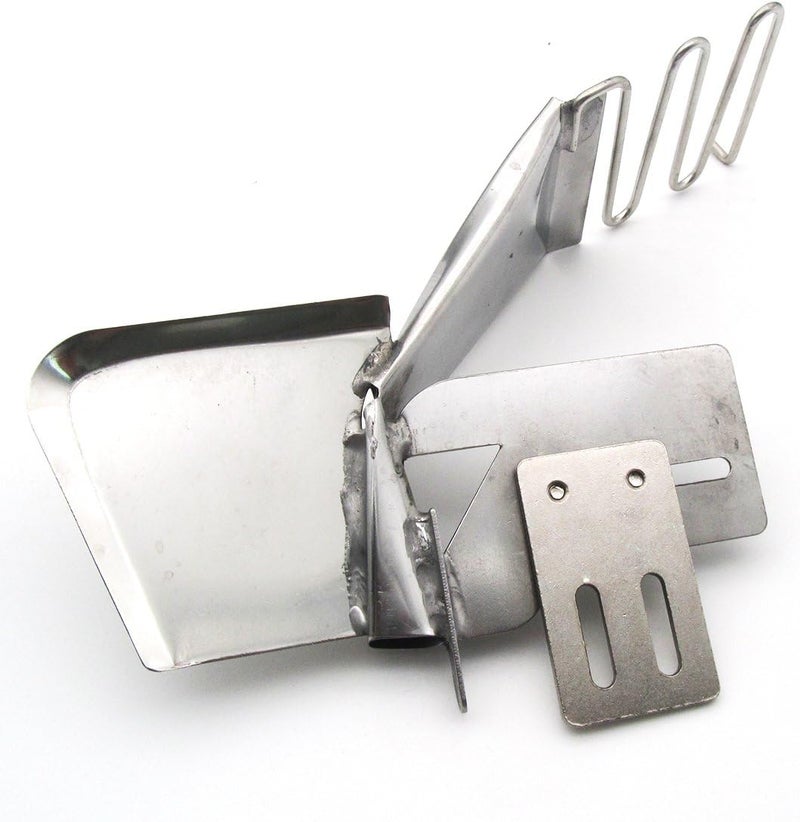 ckpsms Brand - 1SET #KP-123 Sewing Machine Double Fold Clean Finish Top & Bottom Binding Binder Attachment (Tape Size 7/8"=22MM) - Image 5