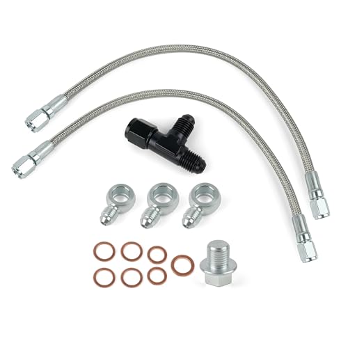 Jetuplusllc Stock Location Turbo Oil Feed AVCS Line Compatible with 20062014 Subaru WRX 20042021 Subaru STI 20052009 Subaru LGT and 20042008 Subaru FXT - Image 3