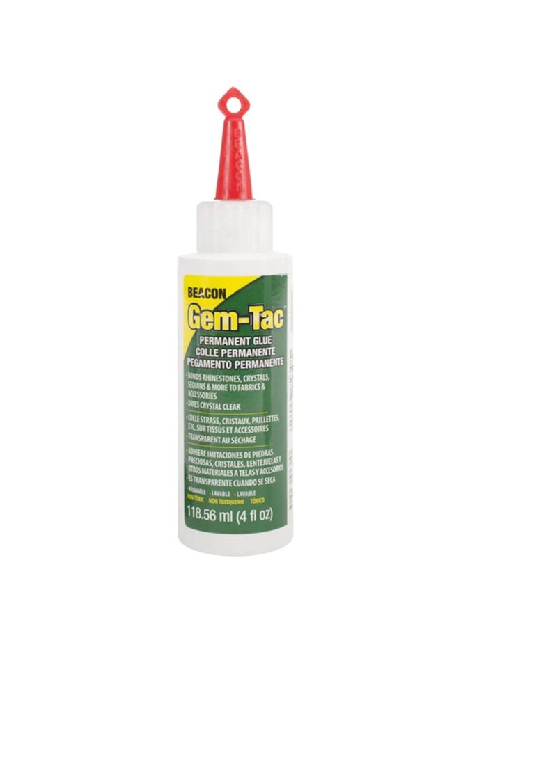 Beacon Gem-Tac Permanent Adhesive 4oz - Image 3
