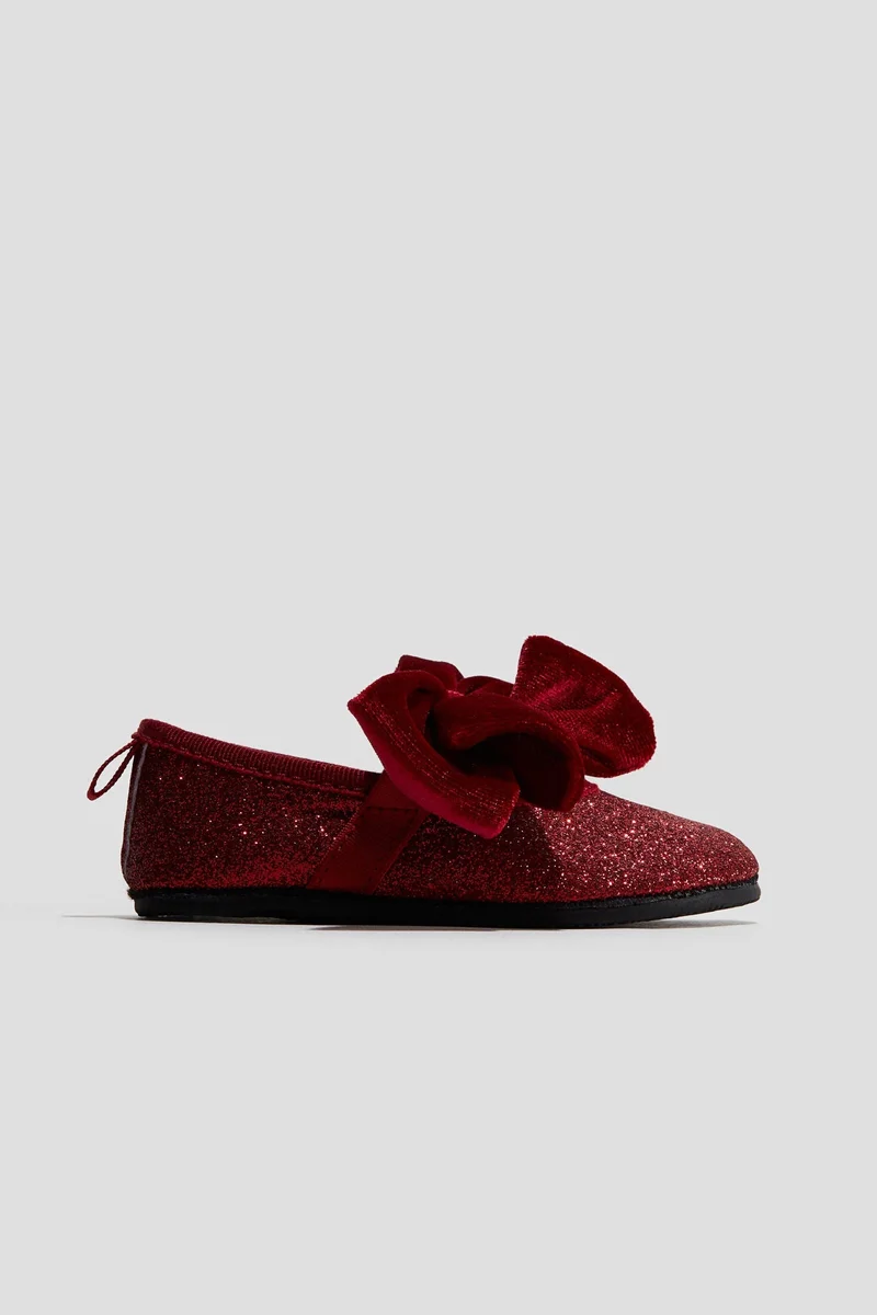 H&M Bow-detail ballet pumps