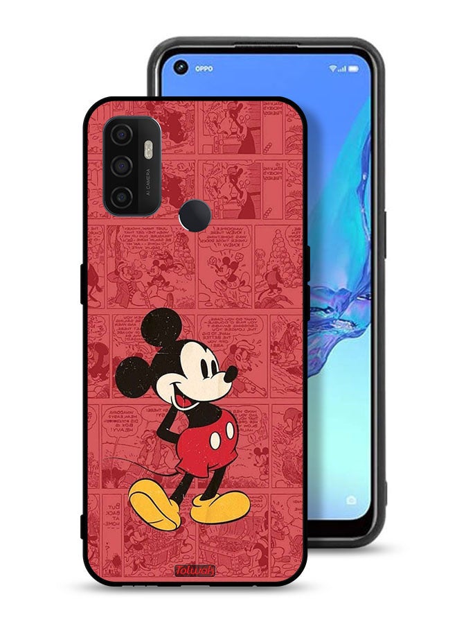 Tolwak Oppo A32 Protective Case Cover Mikey - Image 1