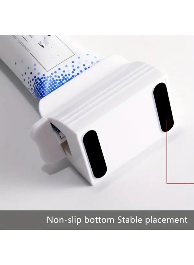 Red White Toothpaste Dispenser Tube Squeezer for Home Travel Efficient Hygiene - Image 5