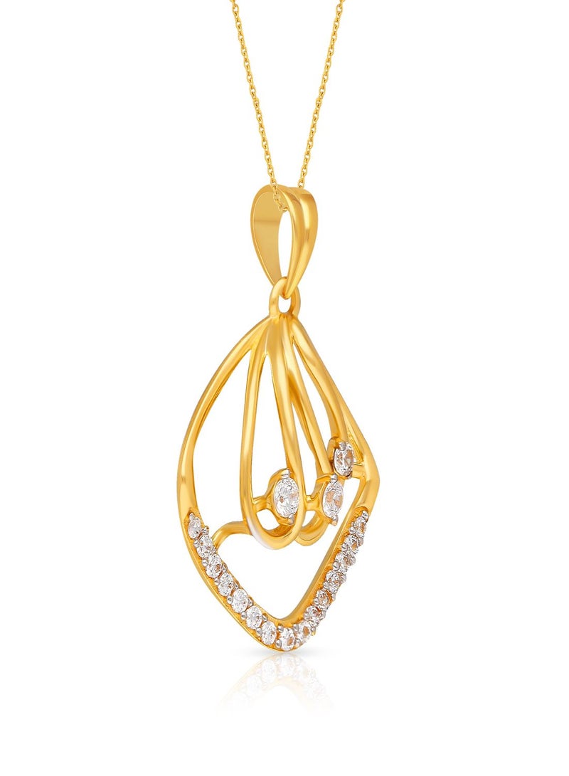 Malabar Gold and Diamonds 22 Karat 916 Purity Gold Pendant PDDZL23089AEY - Image 2