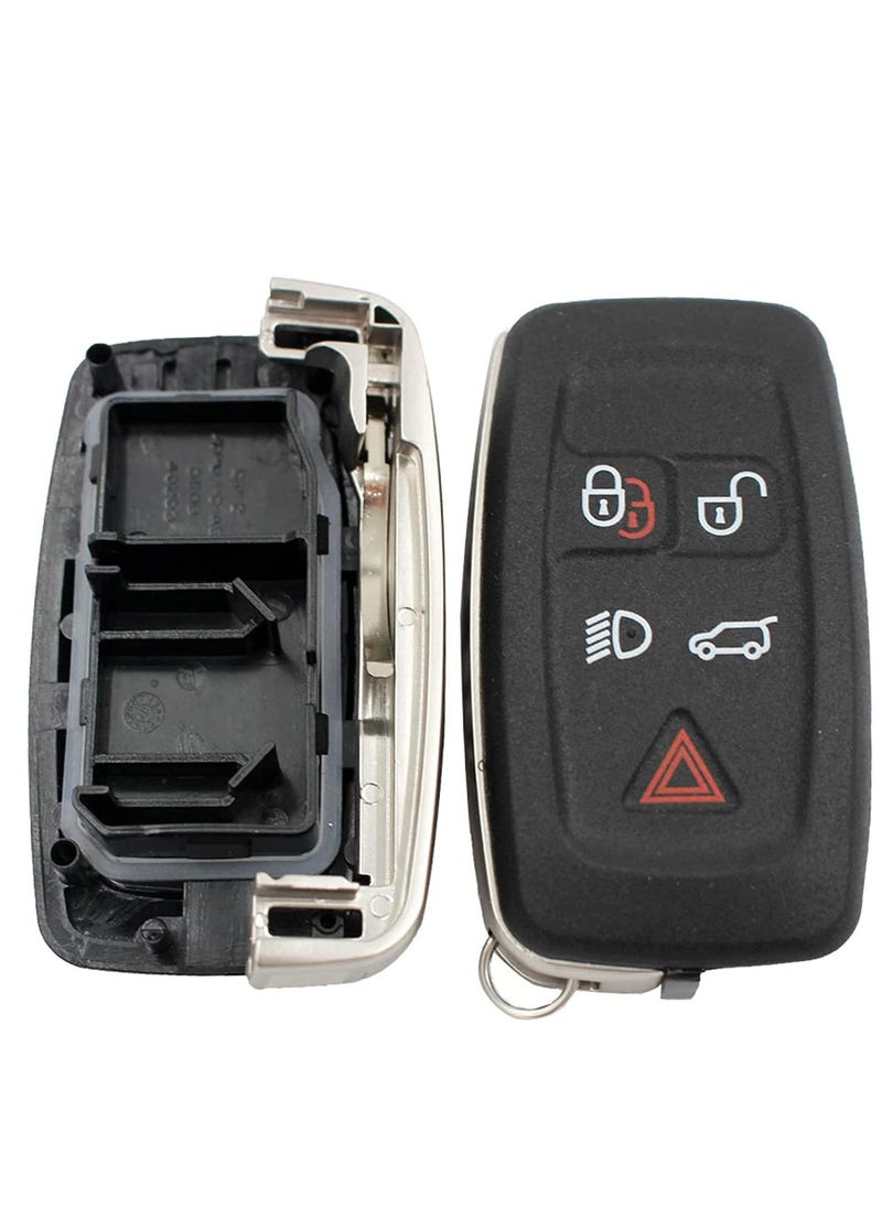 althiqahkey - 5 Buttons Remote Key Shell FOB Key Housing Case Cover,for LAND ROVER RANGE ROVER SPORT LR4 Vogue 2010-2013 - Image 1