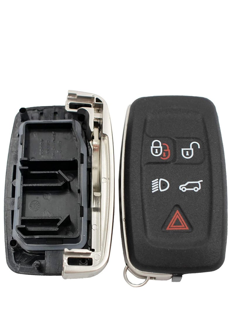 althiqahkey - 5 Buttons Remote Key Shell FOB Key Housing Case Cover,for LAND ROVER RANGE ROVER SPORT LR4 Vogue 2010-2013 - Image 1