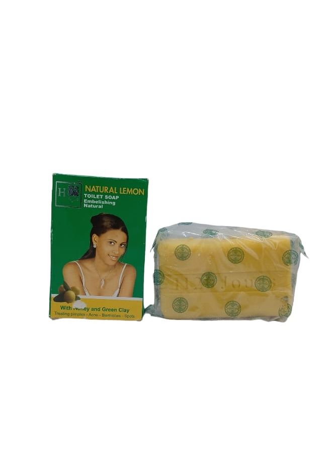 صابون تفتيح البشرة بخلاصة الليمون 250 جرام