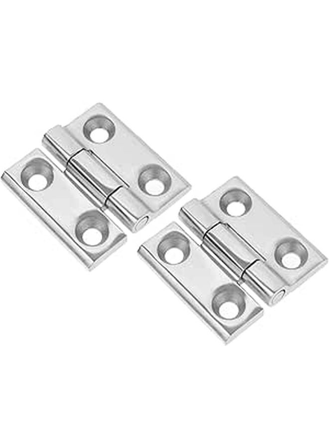 2Pcs Stainless Steel Heavy Duty Boat Hatch Hinge For Cabin Doors Trailers And Yachts - Image 1