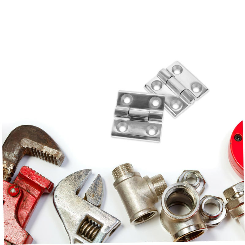 2Pcs Stainless Steel Heavy Duty Boat Hatch Hinge For Cabin Doors Trailers And Yachts - Image 5