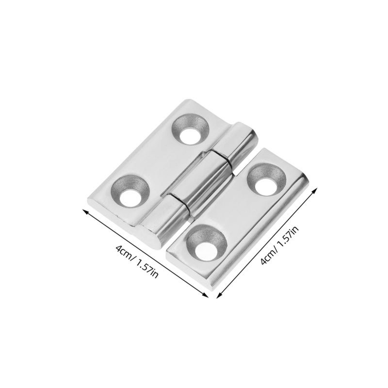 2Pcs Stainless Steel Heavy Duty Boat Hatch Hinge For Cabin Doors Trailers And Yachts - Image 3