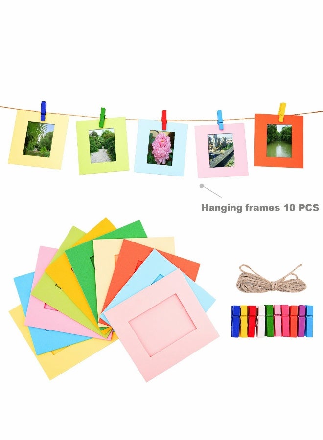 Accessories Bundle Kit Set Compatible with Fujifilm Instax Mini 11 9 8 90 70 Films, Accessory Include Al, Film Stickers, Desk Frames, Hanging Frame, Strap (Retro Floral)  - Image 4