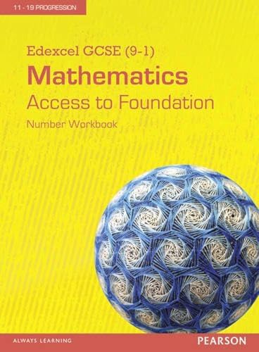 Edexcel Gcse 91 Mathematics Access To Foundation Workbook Number Pack Of 8 