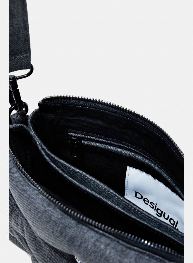 DESIGUAL Medium Mickey™ denim crossbody bag - Image 3