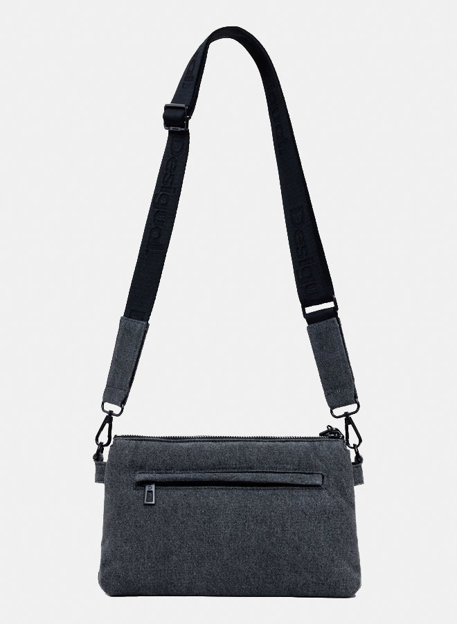 DESIGUAL Medium Mickey™ denim crossbody bag - Image 4