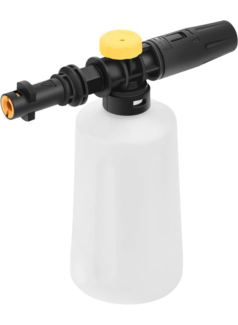 رغوة المدفع لسلسلة Karcher K ، مجموعة لانس رغوة مدفع الثلج القابلة للتعديل ، متوافقة مع غسالة الضغط K2 / K3 / K4 / K5 / K6 / K7 Karcher - Image 1