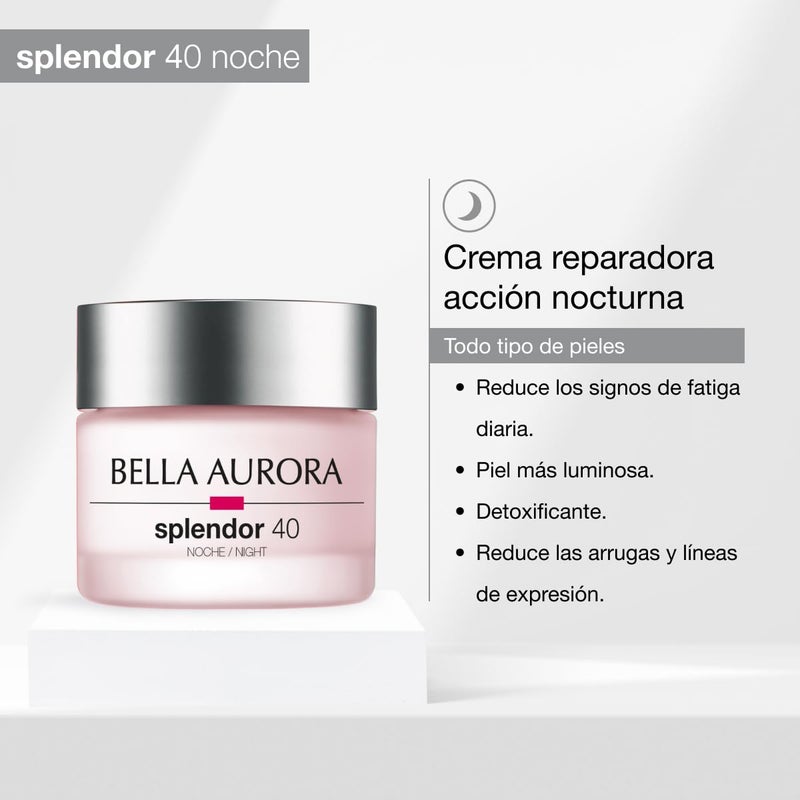BELLA AURORA BELLA NOCHE TRATAMIENTO REPARADOR ACCIÃ“N NOCTURNA 50ML - Image 2