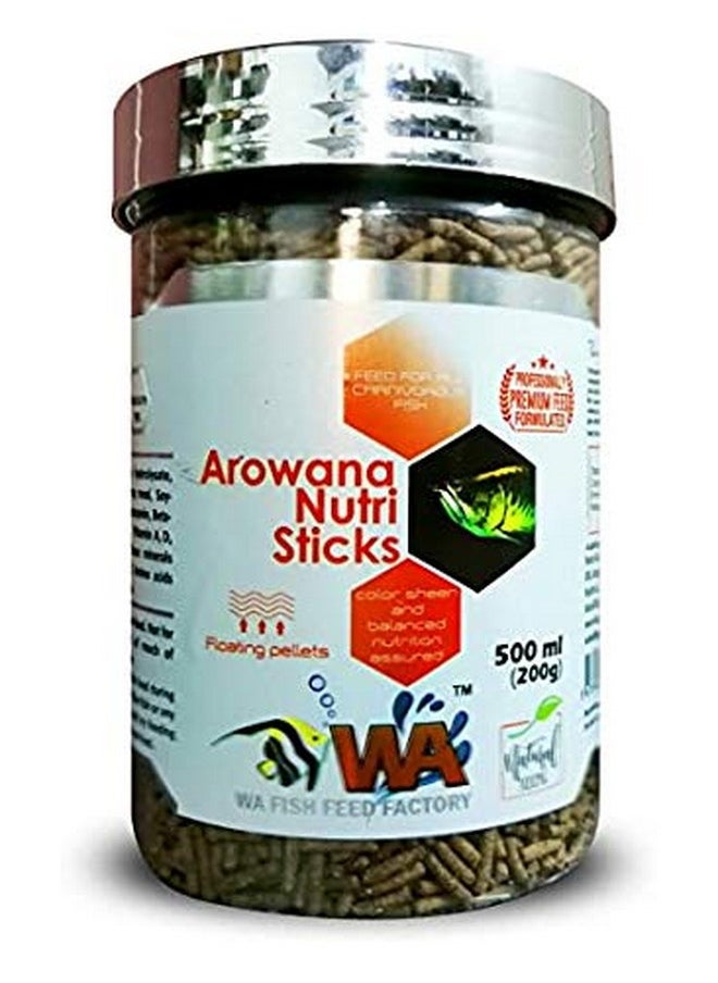 WA - Arowana Nutri Sticks Floating Sticks 200G - Image 1
