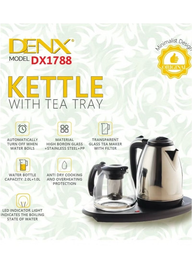 Denx Electric kettle with teapot and automatic shut-off feature - Image 4