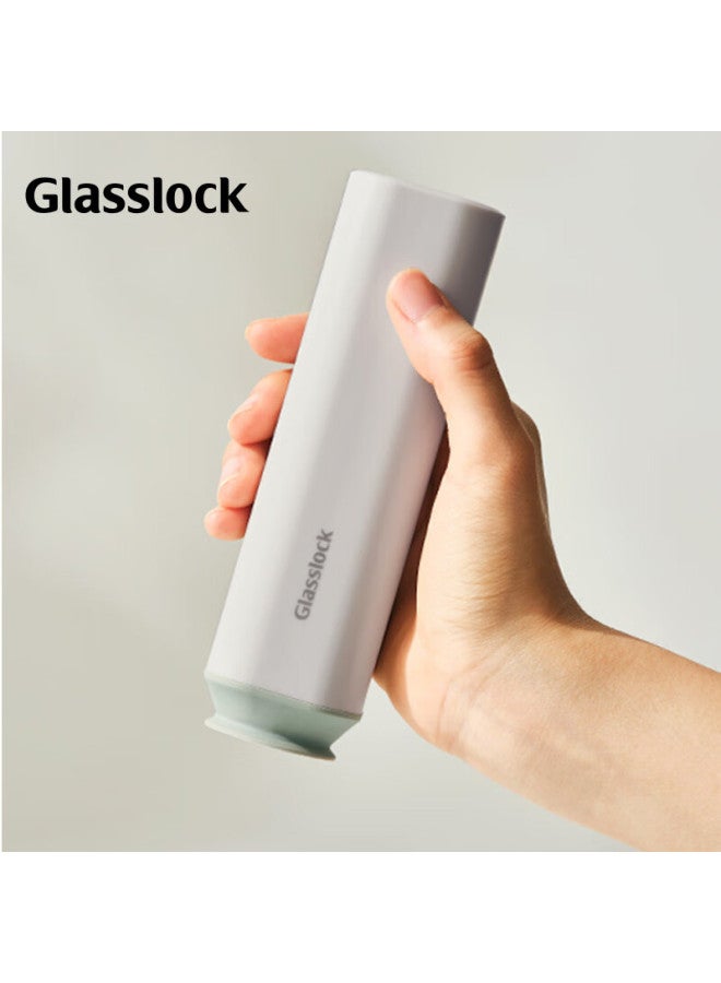 Glasslock Vacuum Storage Container, Large Capacity Food Storage Box, Microwave Safe, Glass Kitchen Organizer, 2300Ml - Image 2