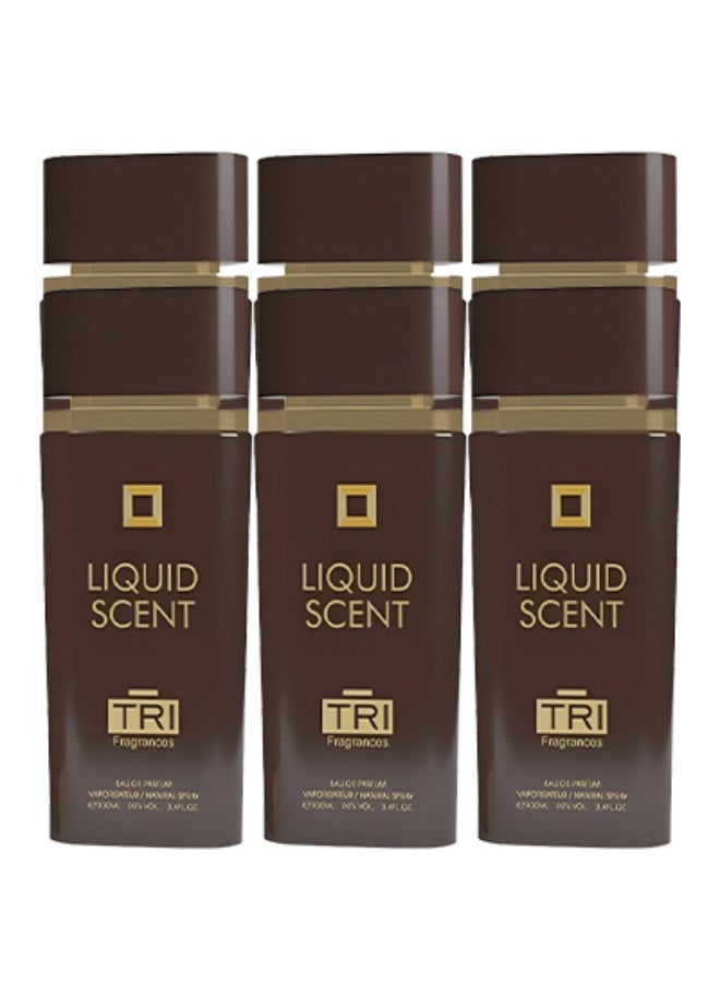 تي أر آي 6 قطع عطر ليكويد سينت للجنسين 100 مل - Image 1