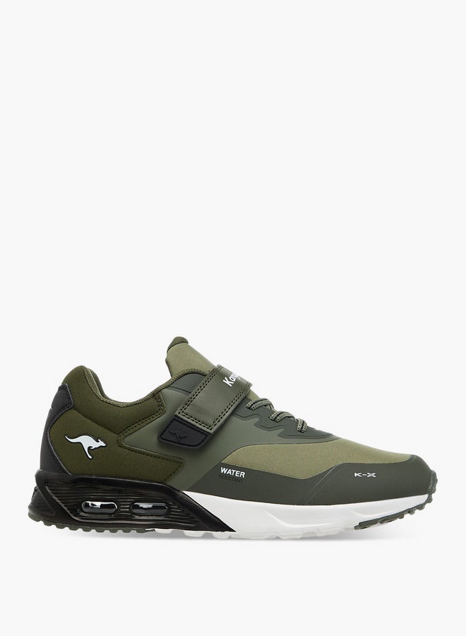 kangaROOS Women's Logo Print Sports Shoes with Hook and Loop Closure - Image 3