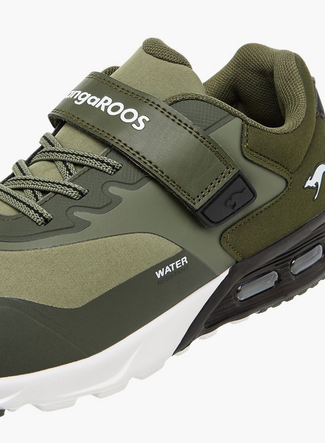 kangaROOS Women's Logo Print Sports Shoes with Hook and Loop Closure - Image 4