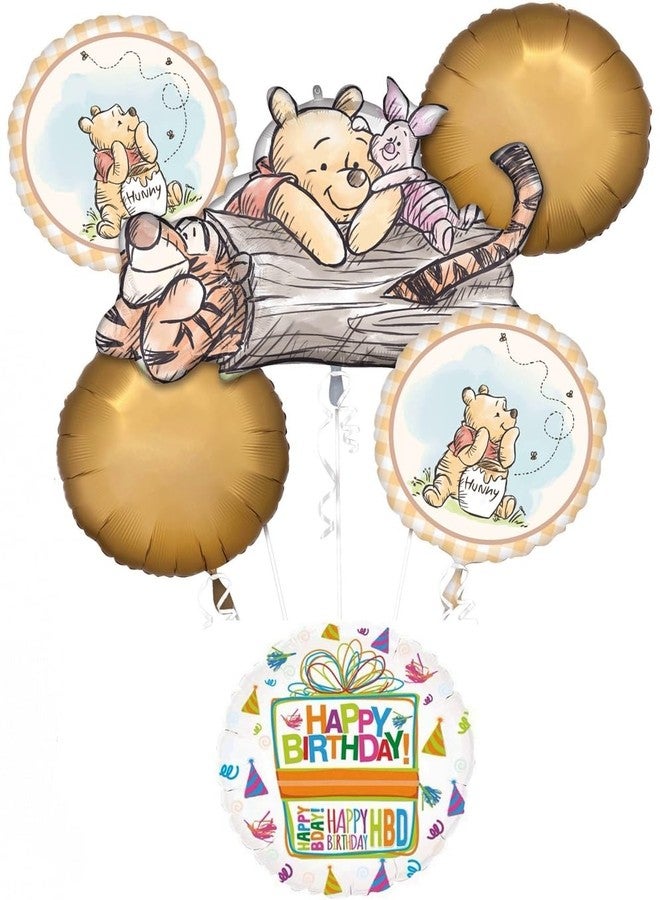 أناجرام مستلزمات حفلات عيد ميلاد بو الكلاسيكية من أناغرام، باقة بالونات من 6 قطع - Image 1