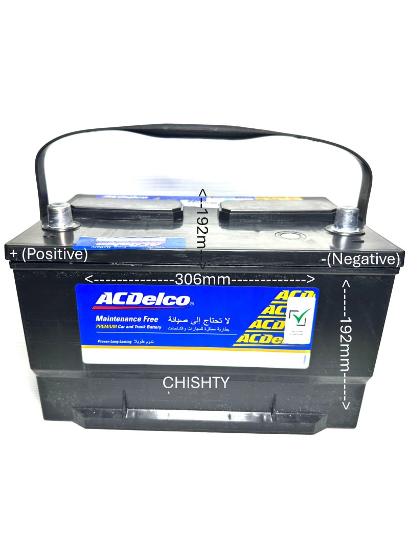 Ac Delco 65-72S BATTERY 12V 75AH ( FORD , LINCOLN , MERCURY ) - Image 2