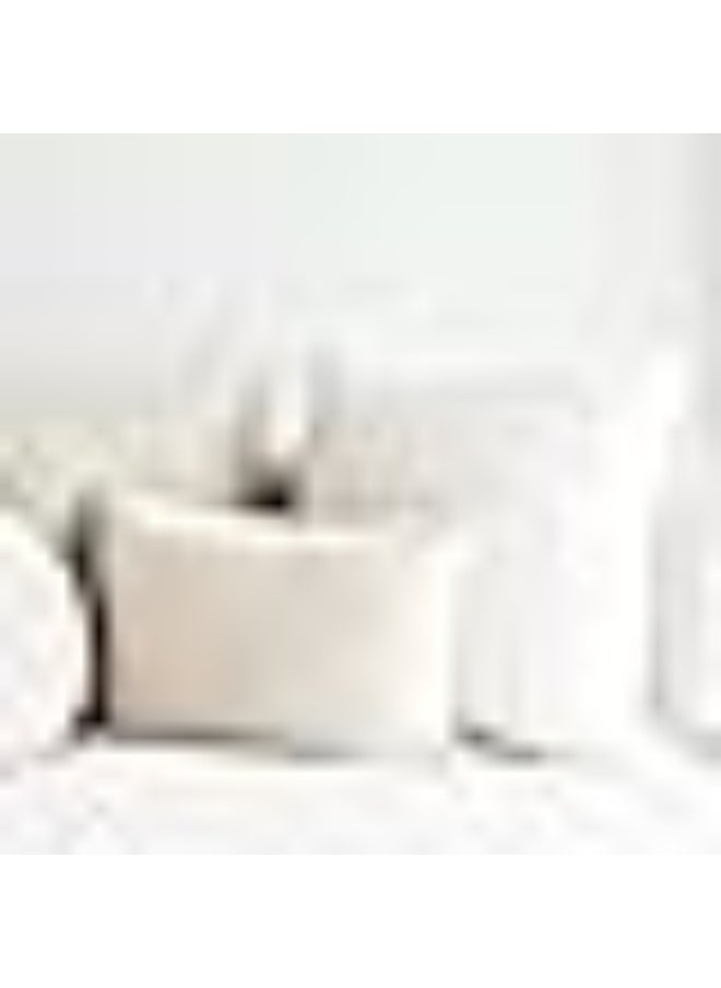 Somerfield - Somer Field - 2-Piece Hypoallergenic Down Substitute Polyester Square Pillow Core 30X50 Cm - Best Buy Fluffy Cushions - Image 1