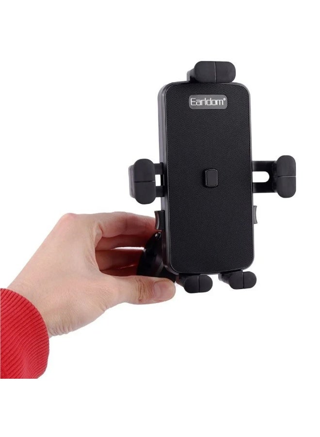 Earldom ET-EH210 Bicycle and Motorcycle Rotating Phone Mount Holder - Image 2