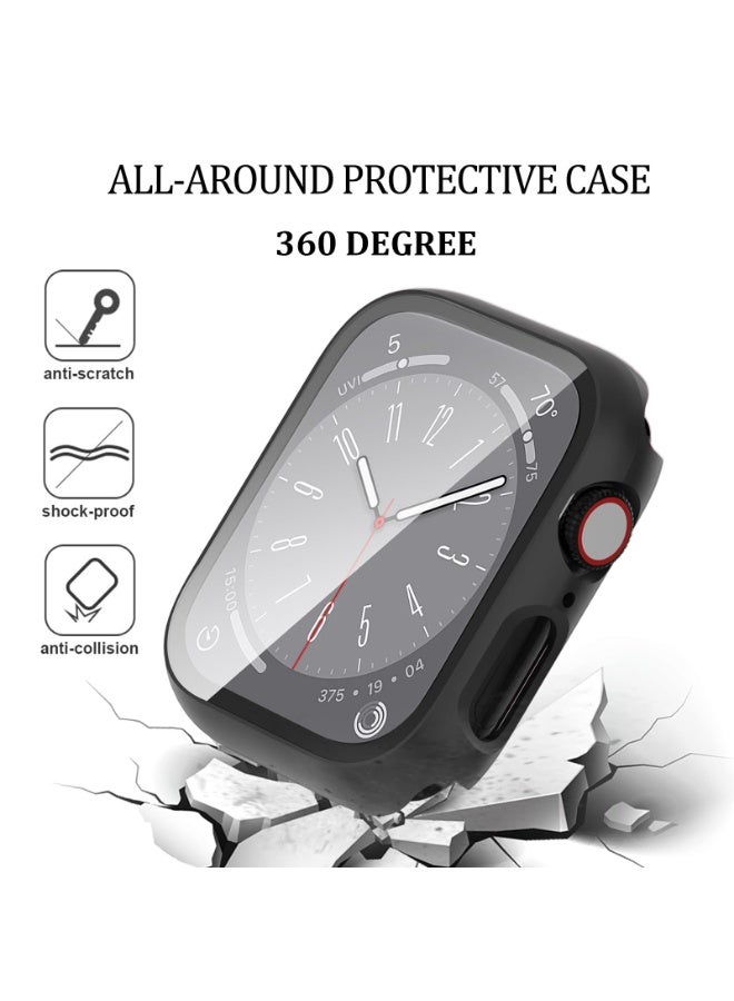 6 Pack Case Compatible with Apple Watch Series 10 46mm with Tempered Glass Screen Protector  - Image 2
