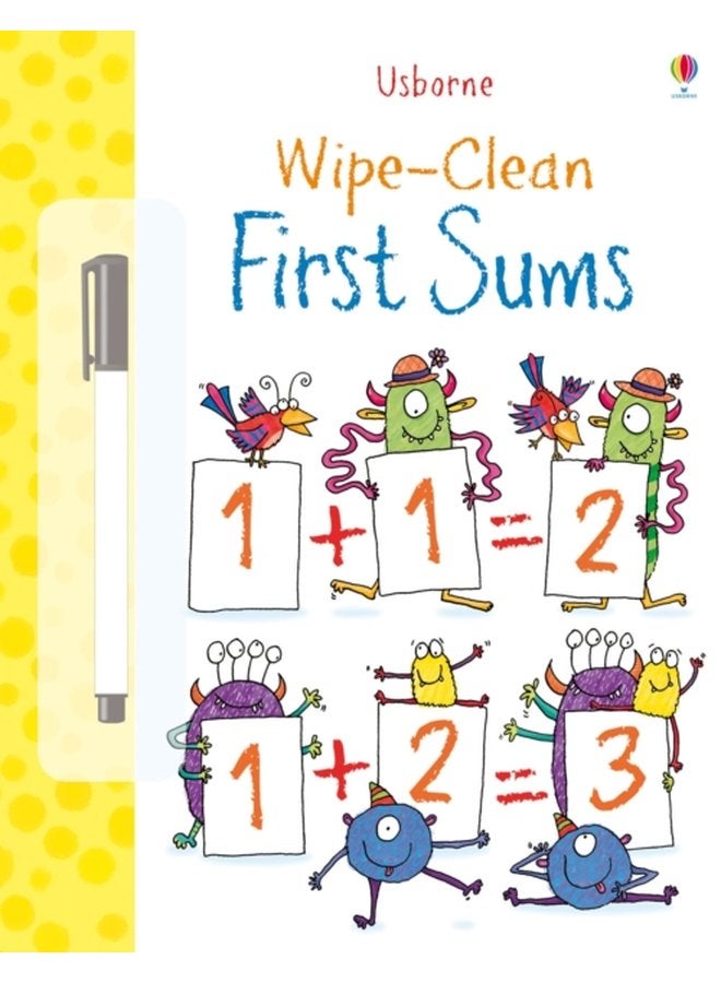 Wipe Clean First Sums - Paperback