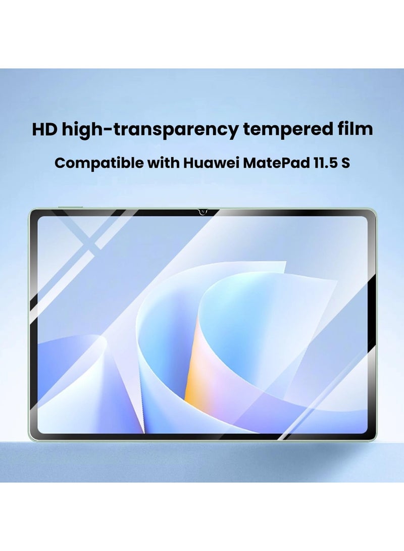 general 【2-pack】 Screen protector compatible with Huawei MatePad 11.5 S 11.5-inch 2025 tablet computer tempered glass, scratch-resistant, bubble-free, 9H hardness - Image 2