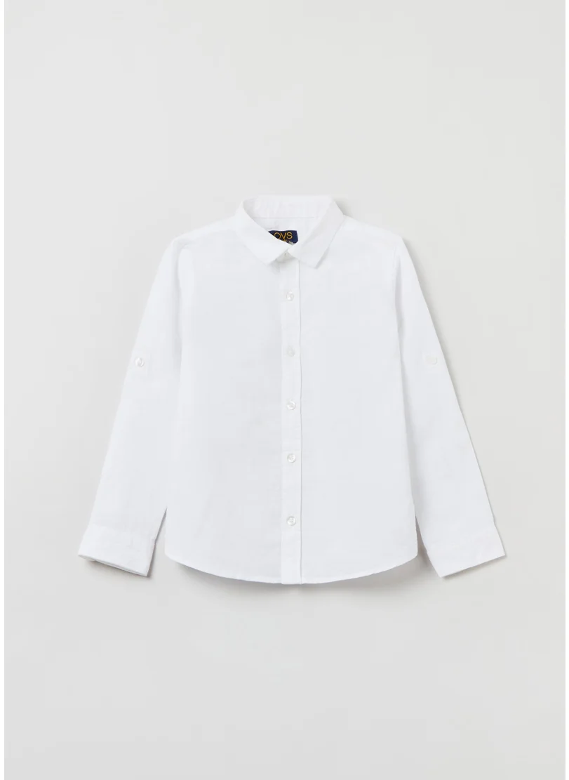 Ovs Linen And Cotton Shirt
