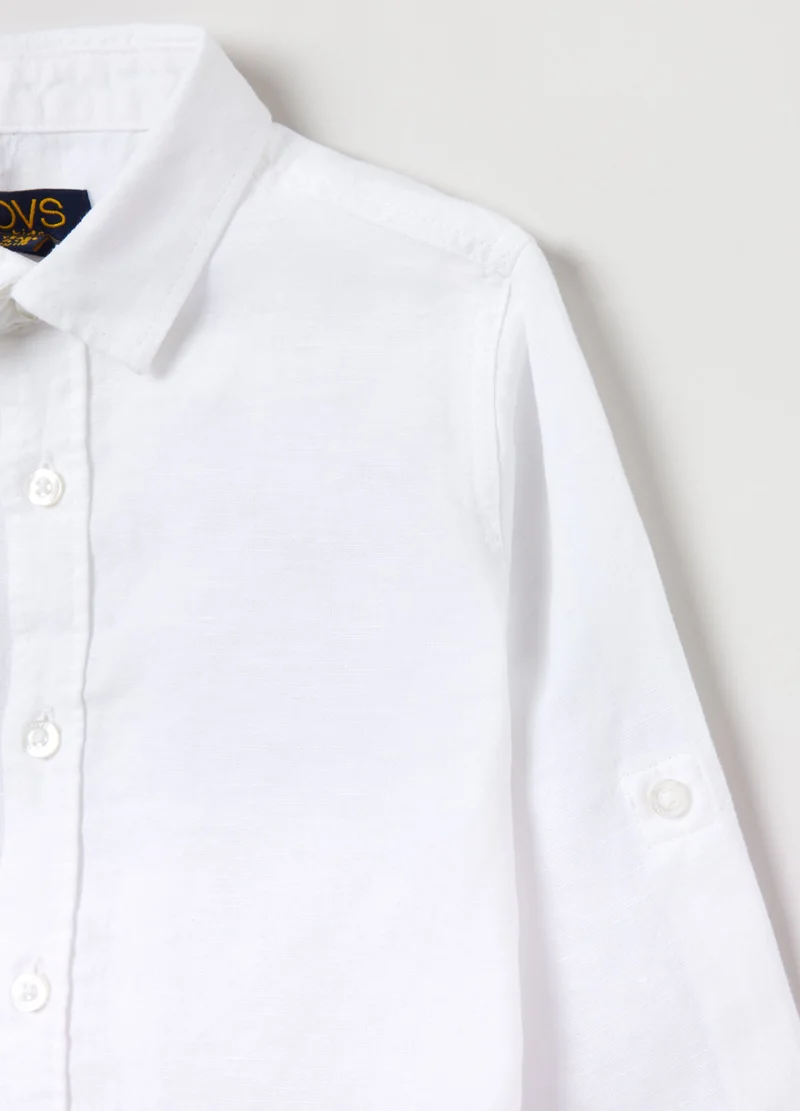 Ovs Plain White Shirt