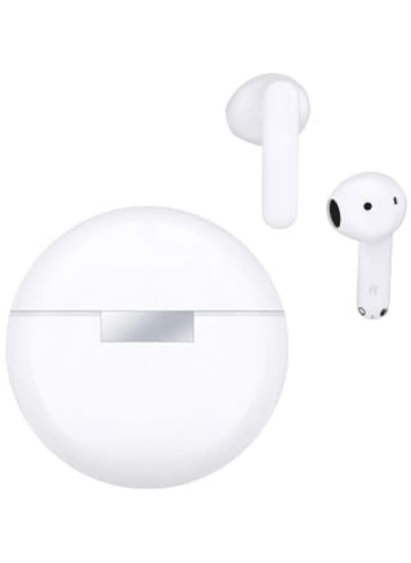 Honor Choice HONOR CHOICE Wireless Earbuds, X7e Bluetooth 5.3 in Ear Headphones, Active Noise Cancellation Ear Buds, 40H Long Battery Life, Dual-Magnet Driver Unit, IP54 Dual-mic AI ENC for Android iOS White  - Image 2