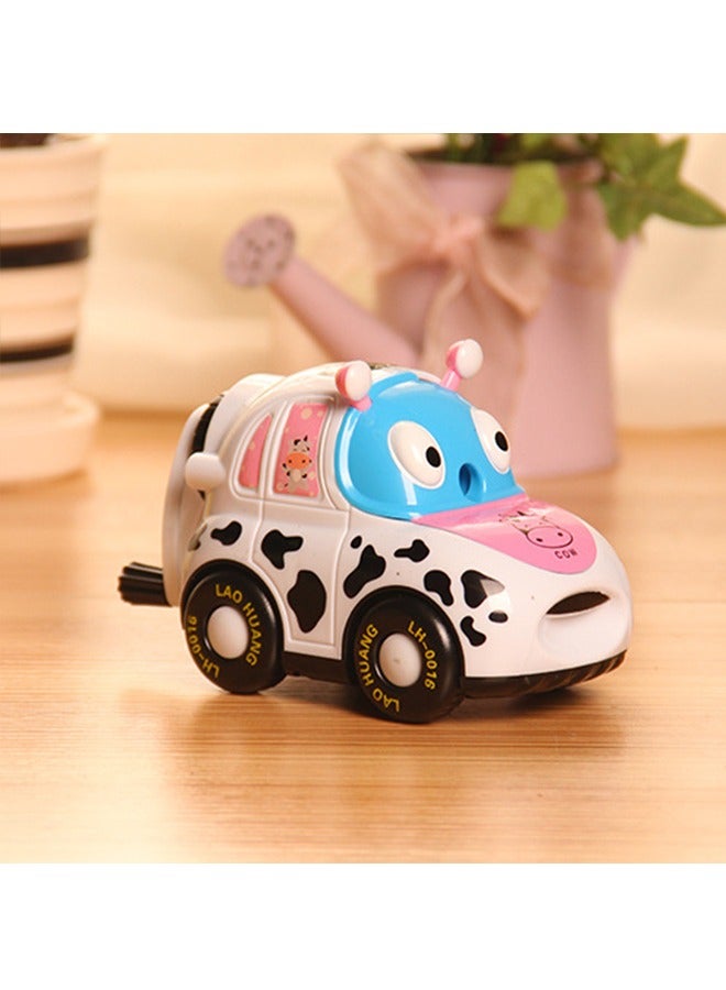 Student Manual Cartoon Car Shaped Pencil Sharpener Heavy Duty Classroom Office Teacher Kids Pencil Sharpener Boys And Girl Children's Day Gift - Image 1