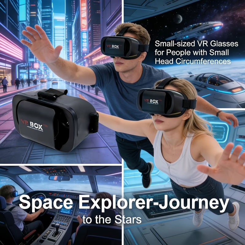 صندوق النظارة ثلاثية الأبعاد Mini VR مع ملاءمة مريحة، نظارة VR محمولة لتجربة تعليمية للواقع الافتراضي - Image 5