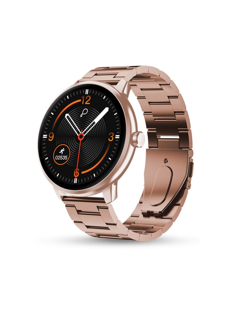 Pebble Core 1.53" Smartwatch for Men and Women, HD Infinite Display, Bluetooth Calling, HR & SpO2 Monitoring, Zen Mode, Ambient Sound Detection, In-Built Games, Alarm & Notification  - Image 1
