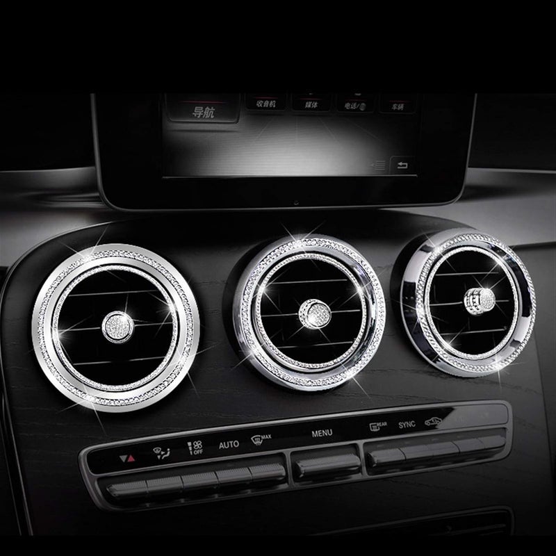 Yurefax Air Conditioning Outlet Decorative Ring for Mercedes-Benz - Image 1