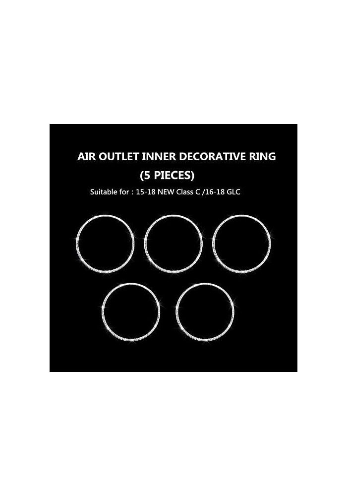 Yurefax Air Conditioning Outlet Decorative Ring for Mercedes-Benz - Image 2