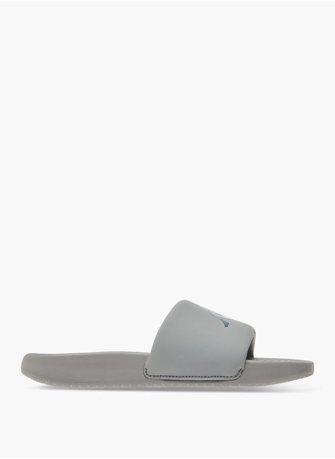 Kappa Boys' Logo Print Slip-On Slides  - Image 2